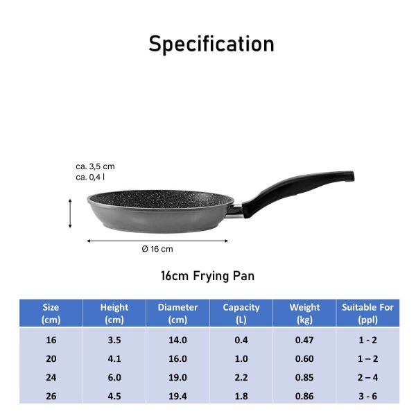 CLASSIC Frying Pan 16 CM