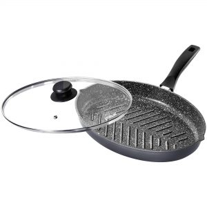 CLASSIC XXL Fish and Steak Pan with Lid 35 x 24 cm